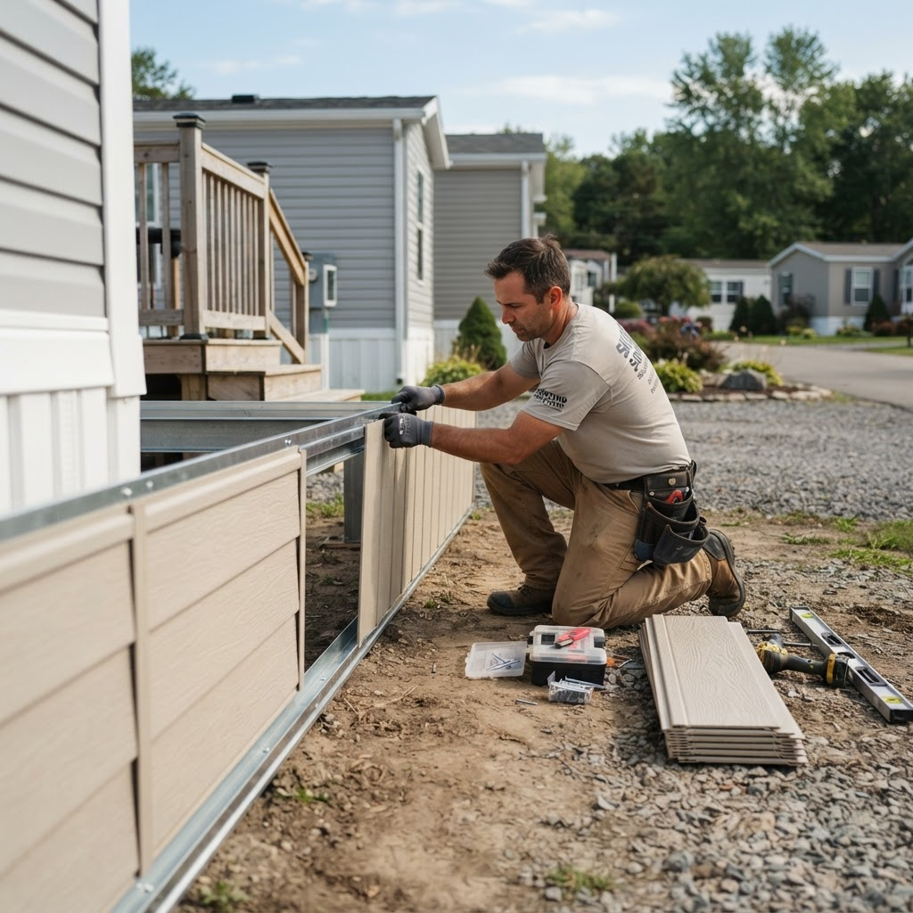 Skirting Replacement for mobile and manufactured homes